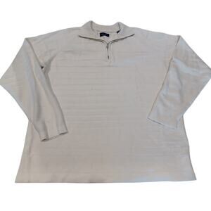 GANT Long Sleeve Shirt Men's 2XL  Sweatshirt Embroidered Logo White